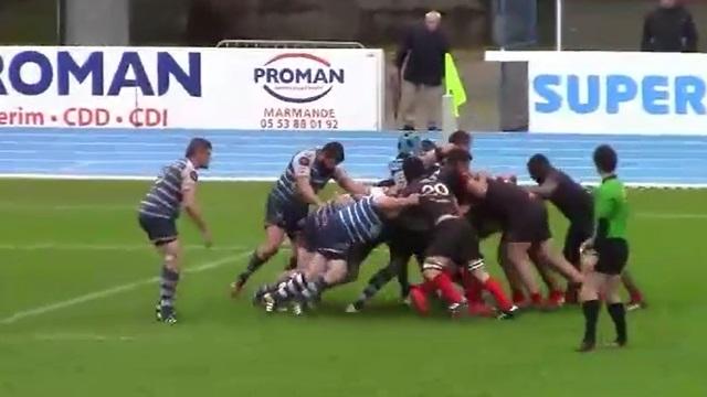 VIDEO. Rugby amateur : les quinze joueurs d'Orthez forment une cocotte sur 30 mètres et arrachent la qualification