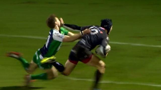 VIDEO. Ospreys : Sam Davies se voit injustement refuser un magnifique essai