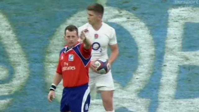 VIDEO. Quand Nigel Owens remonte les bretelles d'Owen Farrell en direct