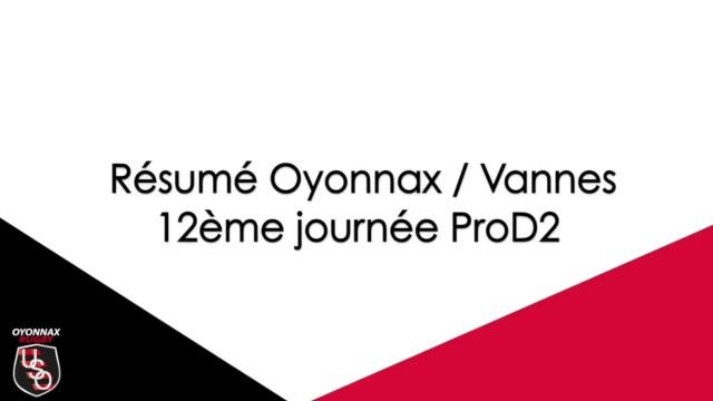 Oyonnax enchaîne une sixième victoire consécutive en dominant Vannes sur sa pelouse