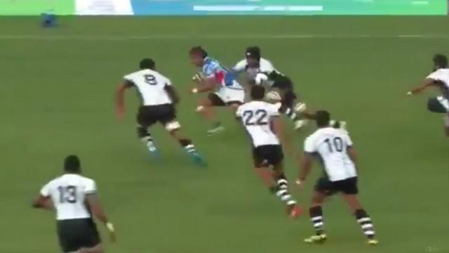 VIDEO. Pacific Nations Cup. Fa'atoina Autagavaia fait l'amour à la défense des Fidji en finale 