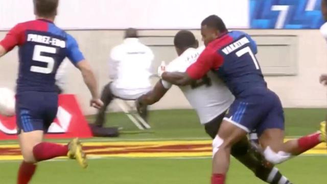 VIDÉO. Paris 7s. La France éliminée en demi-finale contre les Fidji malgré un très bon Vakatawa