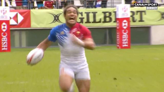 VIDÉO. PARIS 7s. La France s'impose contre le Kenya et se qualifie pour les demi-finales !