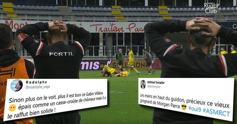 Parra, la défense, Villière, les réseaux sociaux se sont passionnés pour ASM/RCT