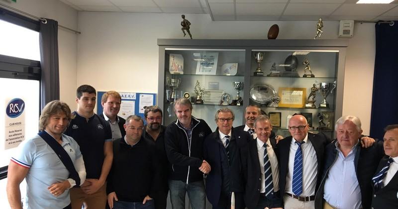 Top 14 - Partenariat Racing 92 - Vannes : ''participer au développement du rugby breton''