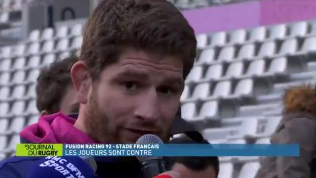 VIDEO. Les joueurs du Stade Français rassemblés à Jean-Bouin avec les supporters : "Il ne faut pas perdre espoir"