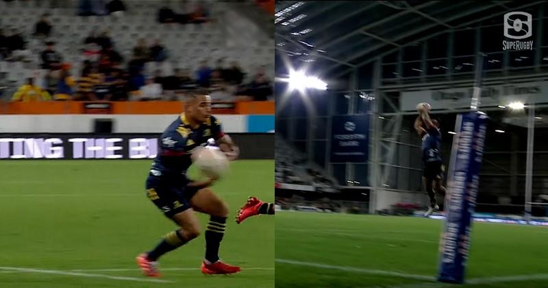 VIDEO. Super Rugby. Passe aveugle sublime, vissée de 20m, la charnière des Highlanders régale