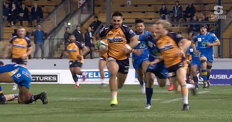 Passes aveugles, soutien permanent, les Brumbies affichent leur maîtrise sur 80m [VIDEO]