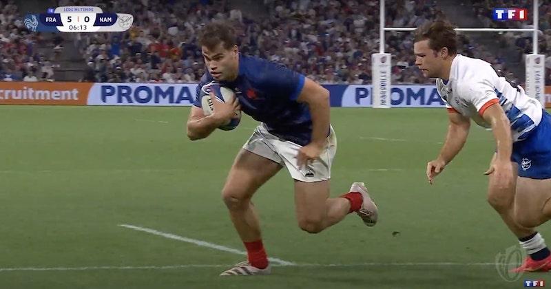 COUPE DU MONDE. Et face à la Namibie, Penaud rentra encore un peu plus dans l’histoire du XV de France