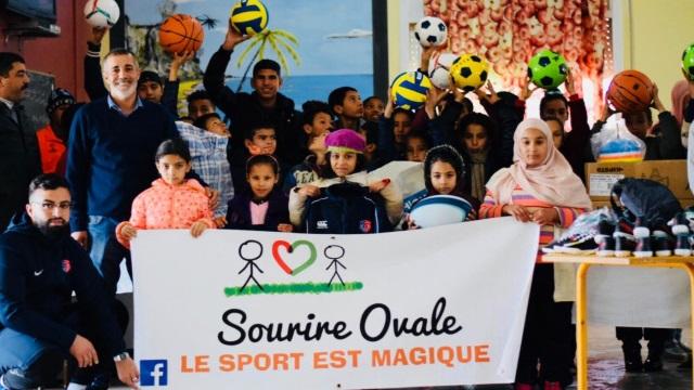 PHOTOS. Sourire Ovale, le joli projet mené par un joueur de La Seyne auprès d'orphelins au Maroc