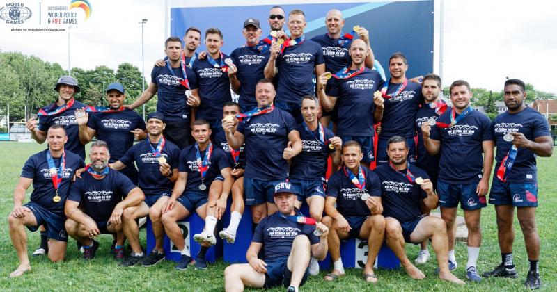 RUGBY. Les Sapeurs Pompiers de Paris vice-champion du monde de rugby à 7