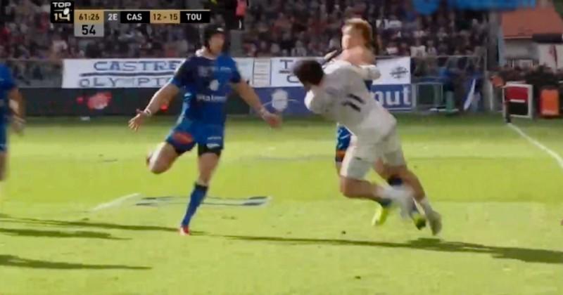 Top 14 - Plein de rage, Florian Vialelle châtie Bonneval pour l'essai de Castres [VIDÉO]