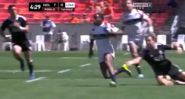 VIDEO. Port Elizabeth Sevens : Le supersonique Carlin Isles fait la misère aux Néo-Zélandais