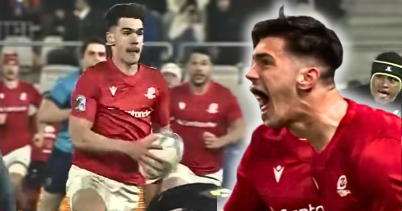 RUGBY. Ailier, 1,93 m et 94 kg : Lucas Martins (21 ans) éblouit son monde avec le Portugal et Blagnac !