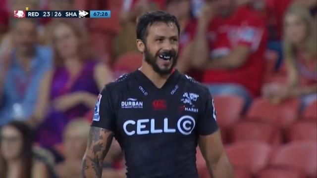 VIDEO. Super Rugby - Premier match difficile pour Clément Poitrenaud et les Sharks