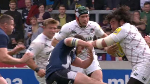 VIDEO. Premiership - Logovi'i Mulipola fait littéralement exploser Marc Jones avec une énorme charge 