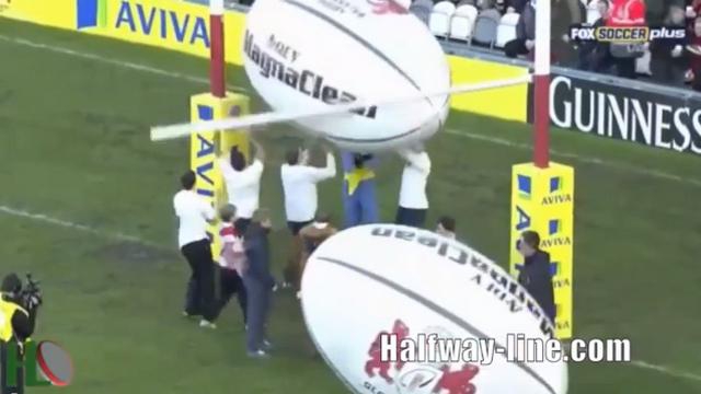 VIDEO. Premiership : Quand le show d'avant match tourne mal à Gloucester