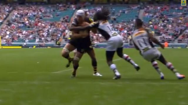 VIDEO. Tom Palmer à la conclusion d'une très belle action des Wasps