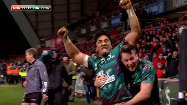 RÉSUMÉ VIDÉO. PRO 12 : le Connacht s'impose au Munster pour la première fois depuis... 1986