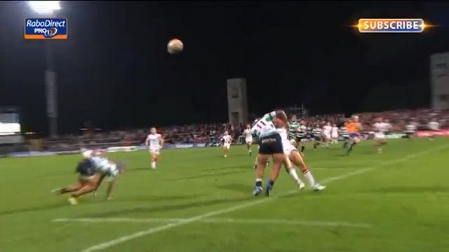 VIDEO. Pro 12 : Luke Marshall encaisse un plaquage destructeur avec l'Ulster