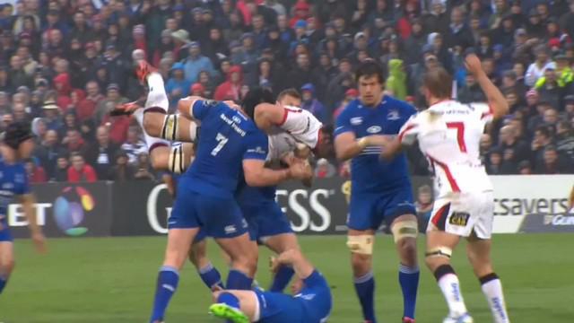 VIDEO. Pro 12. Sean O'Brien fait faire l'avion à Iain Henderson