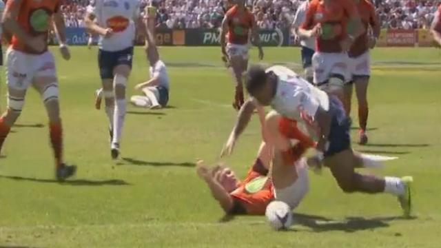 VIDEO. Pro D2 - Agen - Narbonne. Le gros raté de Josh Valentine qui enterre les espoirs du RCNM