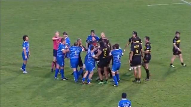 VIDEO. Pro D2 : Pluie de cartons rouges lors de Colomiers vs Carcassonne