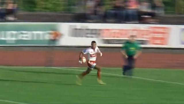 VIDEO. Pro D2 : Joji Raqamate touche son premier ballon avec Dax et marque un essai