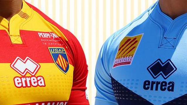 PHOTOS. Pro D2. L'USAP révèle ses nouveaux maillots pour la saison 2015-2016