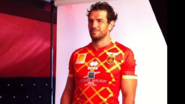 Pro D2 - Les nouveaux maillots de l'USAP pour la saison 2014-2015