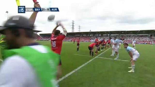 VIDÉO. Pro D2. L'incroyable pizza du talonneur d'Aurillac en finale d'accession contre Bayonne