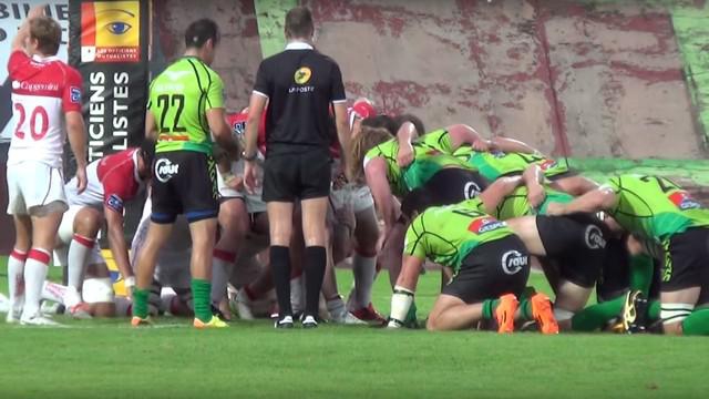 VIDEO. Pro D2. La mêlée de Biarritz explose en fin de match face à Montauban 