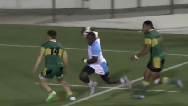 VIDEO. Pro Rugby USA : Takudza Ngwenya casse les reins de ses adversaires pour un essai en solo