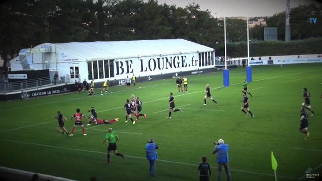 VIDEO. Fédérale 1 - Élite. Provence Rugby passe 9 essais  à Saint-Nazaire