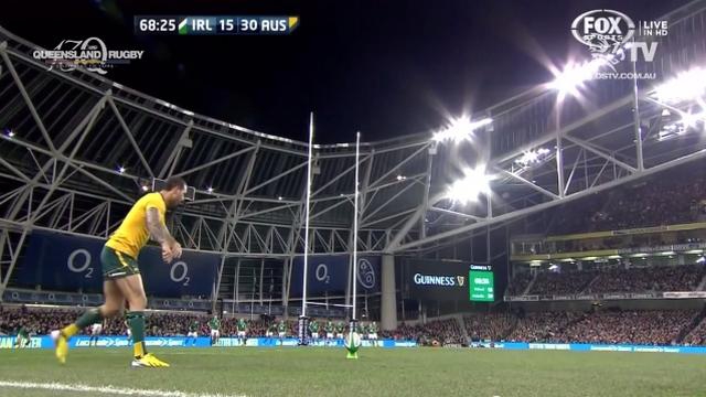 VIDEO. Quade Cooper redevenu magique avec l'Australie pour vaincre l'Irlande