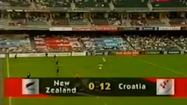 VIDEO. FLASHBACK. 1999. Quand la Croatie surprenait les All Blacks