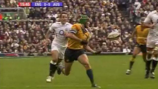 VIDEO. FLASHBACK. 2004. Quand le jeune Matt Giteau affolait la défense anglaise avec les Wallabies