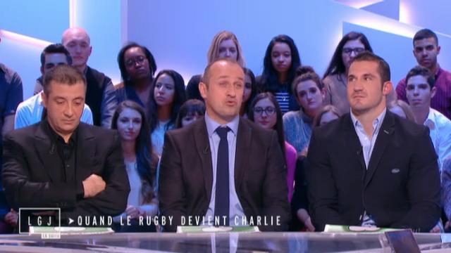 VIDEO. « Quand le rugby devient Charlie » au Grand Journal de Canal+