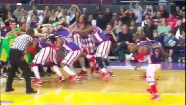 VIDEO. INSOLITE. Quand les Harlem Globetrotters se lancent dans une tortue béglaise 