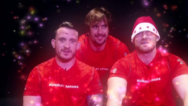 VIDEO. INSOLITE. Quand les rugbymen vous souhaitent un Joyeux Noël en chanson