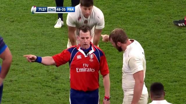 VIDEO. 6 Nations : quand Nigel Owens remet Chris Robshaw à sa place en direct