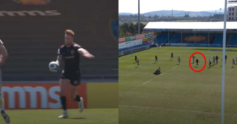 Quand Stuart Hogg décide de se dégager, il double tout le monde pour marquer [VIDÉO]