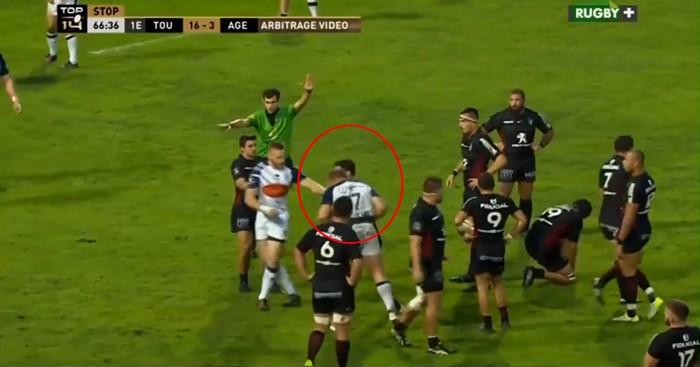 VIDEO. Top 14 - L'Agenais Quentin Bethune a-t-il donné un coup de tête à Florian Fritz ?