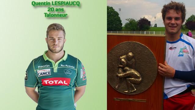 INTERVIEW. Top 14 - Section Paloise. Quentin Lespiaucq-Brettes, l'apprentissage vitesse grand V