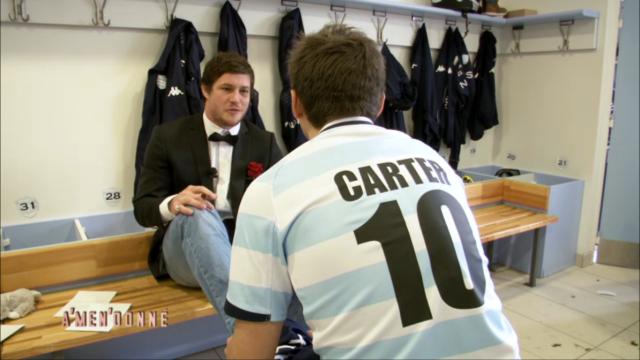 VIDEO. Racing 92 : A'men'donné, Henry Chavancy est le parrain de Dan Carter