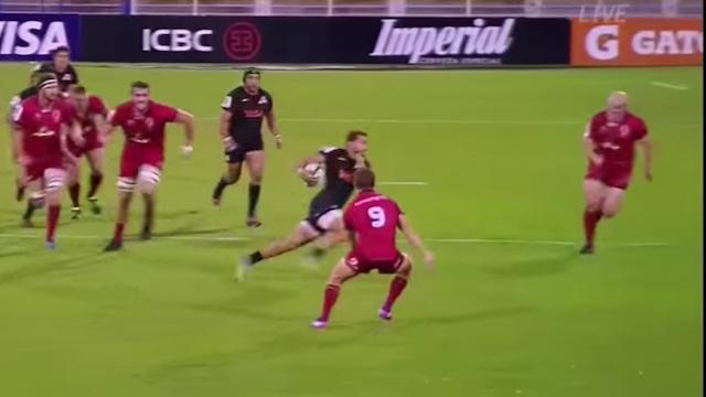 Vidéo. Super Rugby. Ramiro Moyano laisse 5 adversaires sur le carreau pour un essai tout en évitement