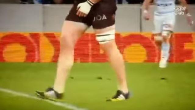 VIDEO. INSOLITE. Racing 92 - RCT : Konstantin Mikautadze termine le match... sans chaussettes