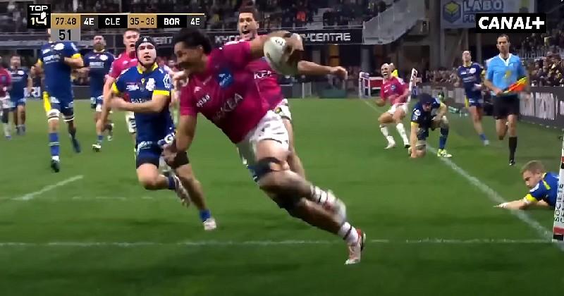 VIDEO. TOP 14. Relance de 100m, cad-deb de l'espace, l'UBB fait le show, Clermont se troue !