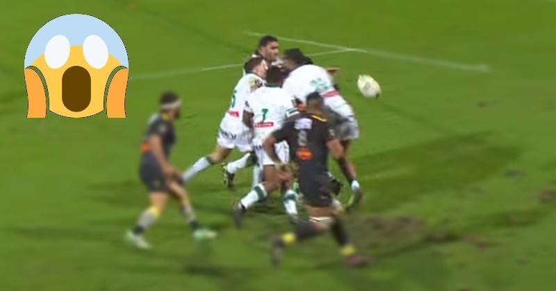 VIDEO. Top 14 - Rene Ranger mystifie quatre Palois d'une sublime passe pour Vito