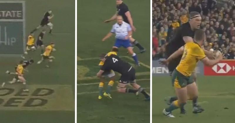 VIDÉO. Rugby Championship. Repli, grattage et feinte de passe, l'essai de 80m de Brodie Retallick